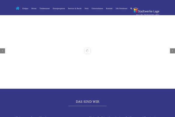 Industrial theme site design template sample