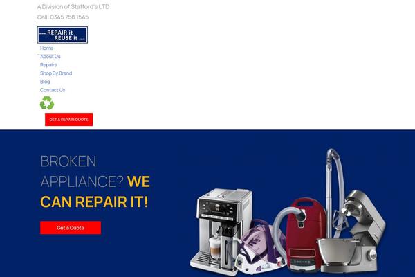 staffords.ltd.uk site used Repair-it