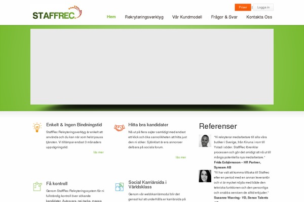 Site using Testimonial-builder plugin