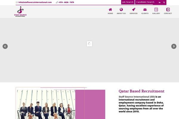 Bostan theme site design template sample