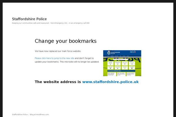 staffspolice.com site used Mega Magazine