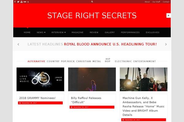 Braxton theme site design template sample