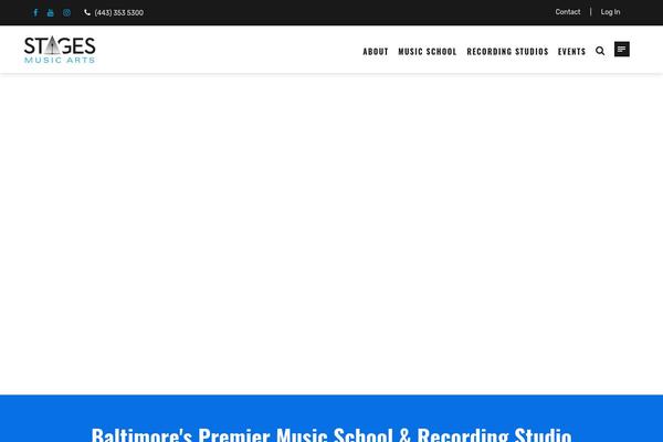 Site using WP Anchor Header plugin