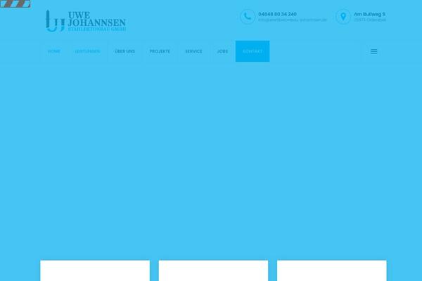 Site using Modeltheme-framework plugin