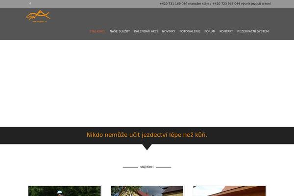 Site using Čeština pro WordPress plugin