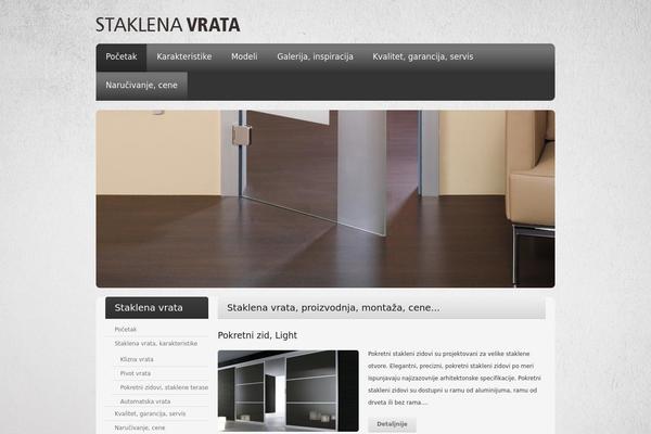 T1 theme site design template sample