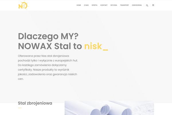 Node theme site design template sample