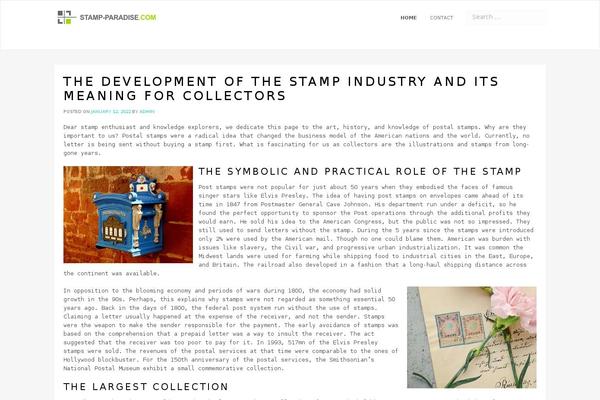 Atout theme site design template sample