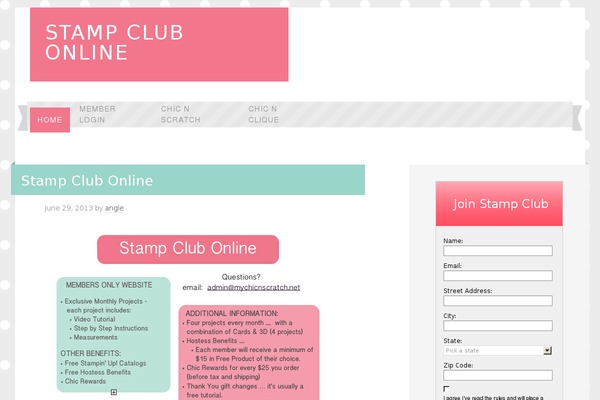 Site using Wishlist-member plugin