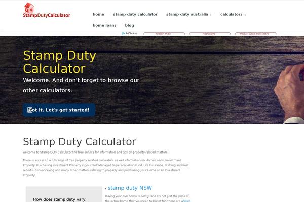 stampdutycalculator.com.au site used Ultimatum