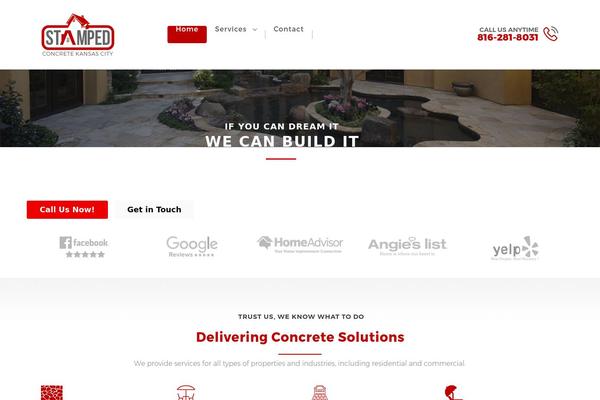 Site using Crm-thrive plugin
