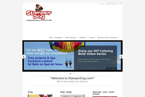 stamperdog.com site used Extra-child