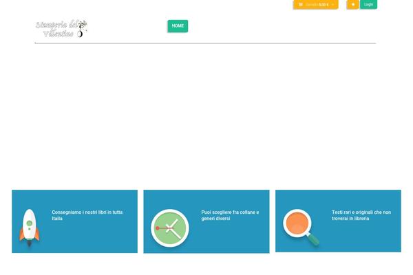 Bookshelf theme site design template sample