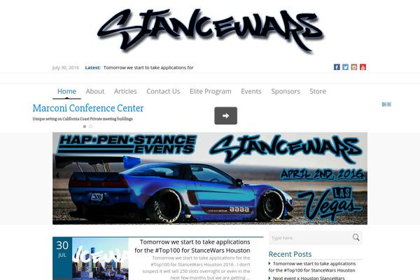 Wanderland theme site design template sample