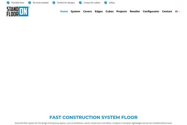 stand-on.com site used Standon
