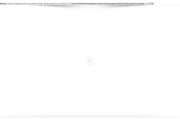 standardpoll.com site used Avada Child Theme