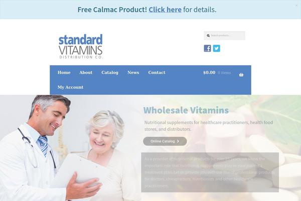Storefront Child theme site design template sample