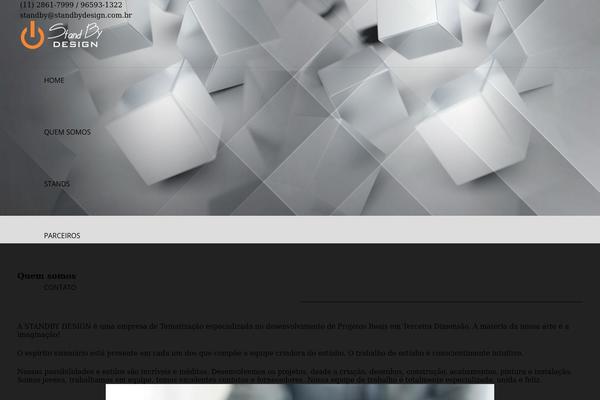 Impreza theme site design template sample