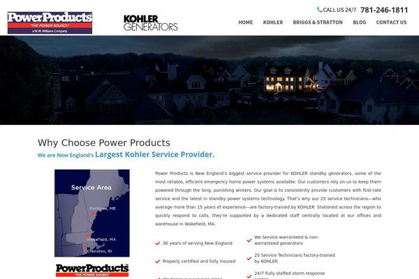 Site using WPFront Scroll Top plugin