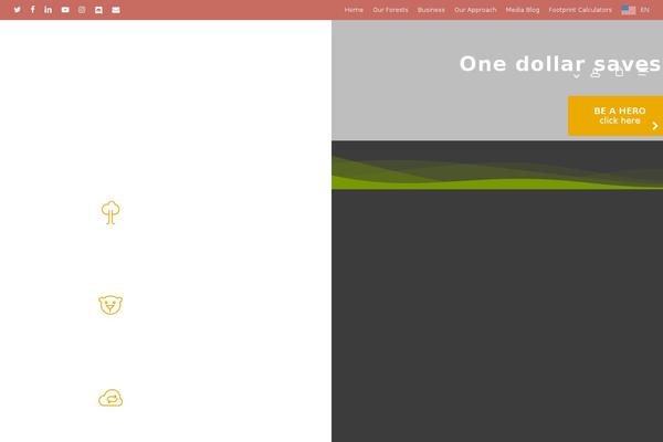 Site using Salient-social plugin