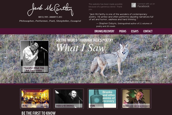 standupoet.net site used Builder-air-custom