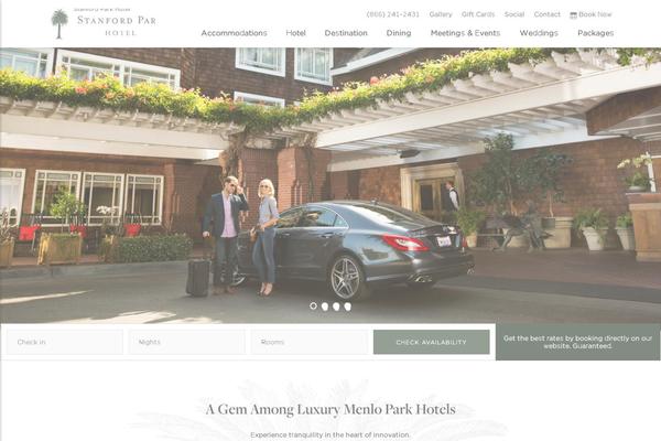 stanfordparkhotel.com site used Stanford
