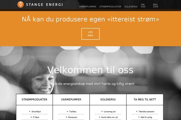 Parallax Pro theme site design template sample
