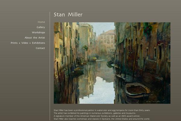 stanmiller.net site used Stan-miller-theme