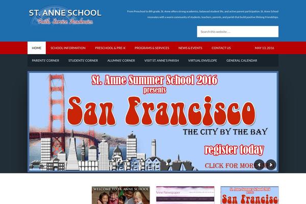 Signify theme site design template sample
