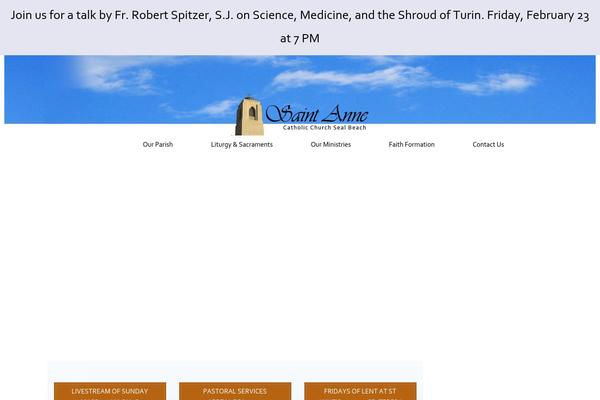 Church theme site design template sample