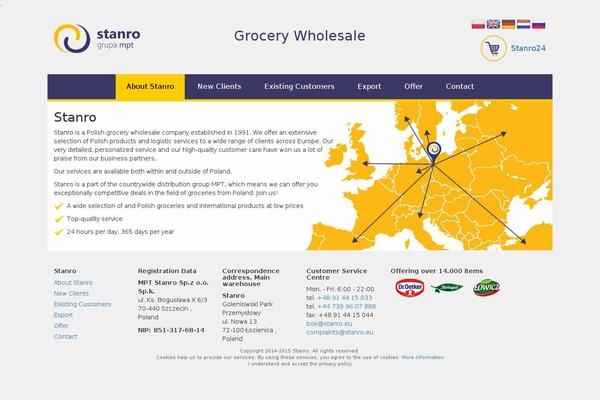 Moai theme site design template sample