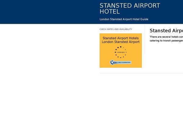 stanstedairporthotel.com site used Eleven40-pro-hotel