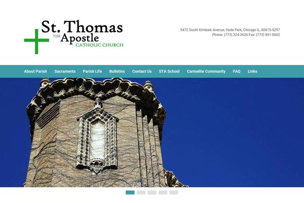 Exodus theme site design template sample