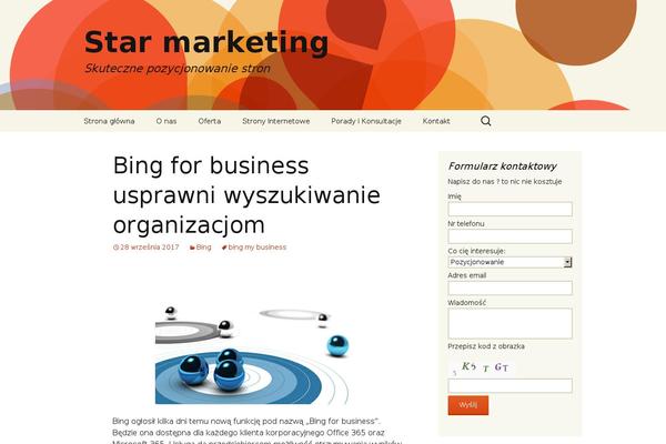 Saaya theme site design template sample