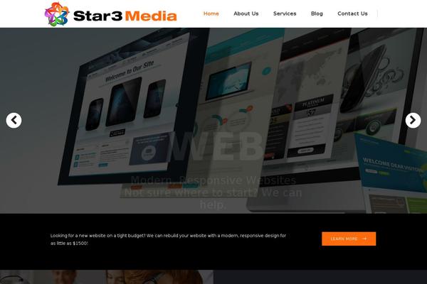 Pitchwp theme site design template sample