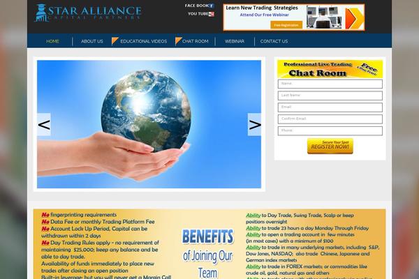 Cherry Framework theme site design template sample