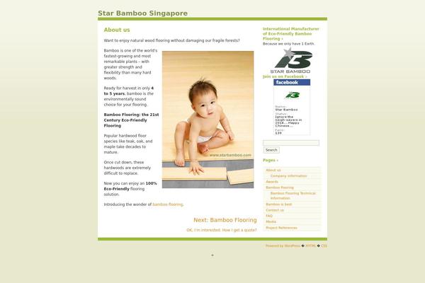 Almost Spring theme site design template sample