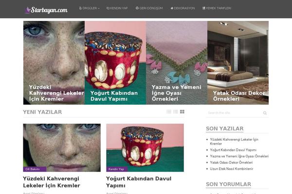 WordX theme site design template sample