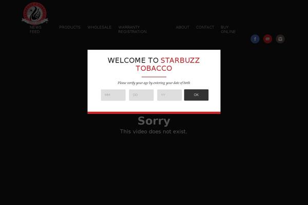 starbuzztobacco.com site used Honeybadger