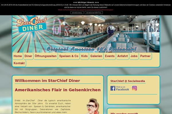 starchiefdiner.com site used Masonry Brick