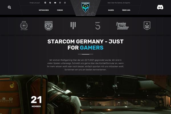 PlayerX theme site design template sample