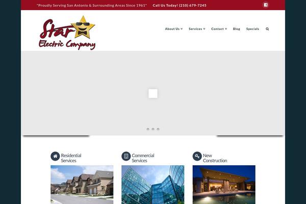 Site using X-shortcodes plugin