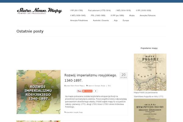 Site using WP Post Navigation plugin