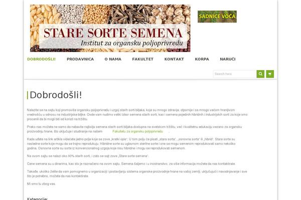 Venedor theme site design template sample
