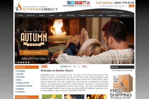 starfire theme websites examples