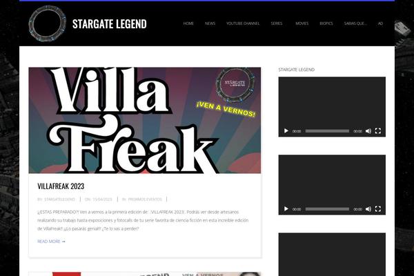 Dispatch theme site design template sample