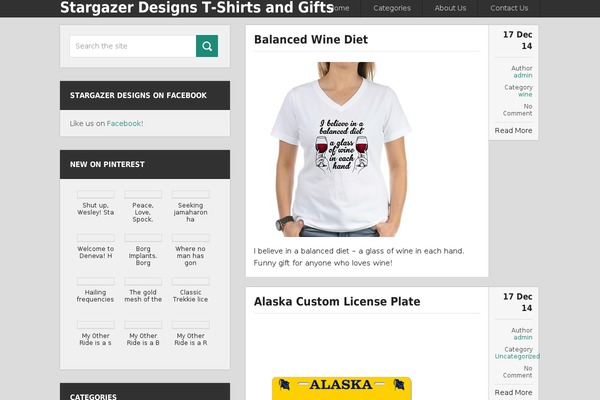 stargazerdesigns.net site used Gallerywp