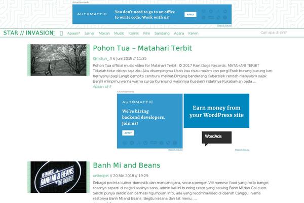 Site using AdControl plugin