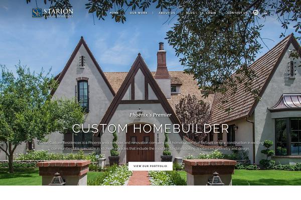 Stockholm theme site design template sample