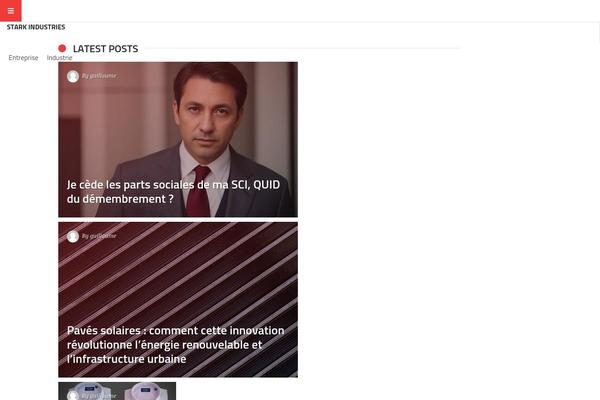 stark-industries.fr site used Stuffpost